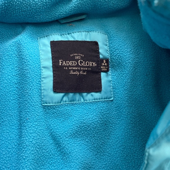 Blue Puffer Jacket - Picture 2 of 2